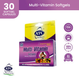 ATC Multi-Vitamins 1000mg x 100s FDA Approved Dietary Supplements Enhance immunity Reduce stress