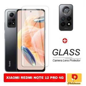 PROMO PAKET 2 INC 1 Tempered Glass XIAOMI REDMI NOTE 12 4G / REDMI NOTE 12 PRO 4G / REDMI NOTE 12 PRO 5G / REDMI NOTE 10 PRO 5G Anti Gores Kaca Clear