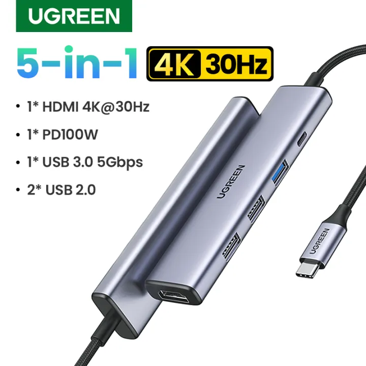 UGREEN%207%20in%201%20Type%20C%20Hub%20with%204K@60HZ%20USB%20C%20to%20HDMI%20RJ45%20SD%20TF%20Card%20Reader%203%20USB%203.0%20Ports%20for%20iPhone%2015%20Pro,%20ipad%20mini%206,ipad%20pro%202021,Huawei%20Matebook%2013,Lenovo%20Thinkpad%20T480s,Samsung20%20-%20Image%208