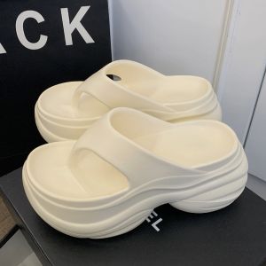 Free Shipping Thick-Soled Slippers For Women New Style Fashionable Height-Increasing And Non-Slip Suitable For Wearing Outdoors