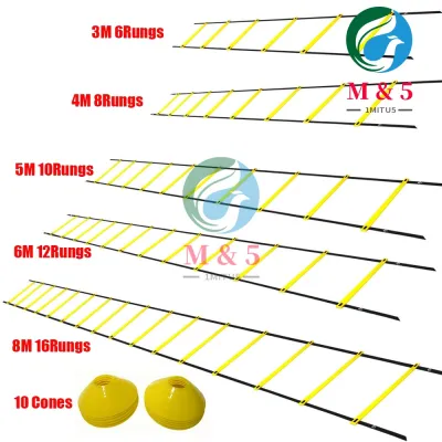 【LOCAL SHIP】Football Basketball Fitness Agility Training Ladder