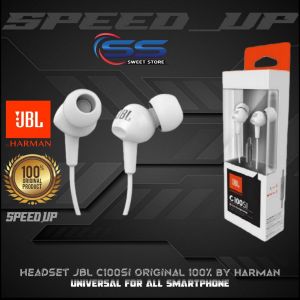 Sweet Store SPEED UP HEADSET EARPHONE HANDSFREE JBL01 ORIGINAL STEREO AND BASS