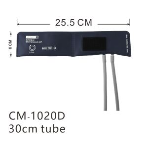 5 Size of Double Tube Blood Pressure Cuffs Tpu Nylon Nibp Cuff Resuable for Ge Dash2000 Dash 3000 Patient Monitor