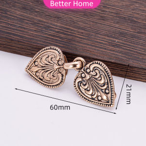 Better คลิปติดเสื้อกันหนาว คาร์ดิแกน ดอกไม้แกะสลักแบบย้อนยุค คลิปหนีบผ้าคลุมไหล่ Cardigan pin