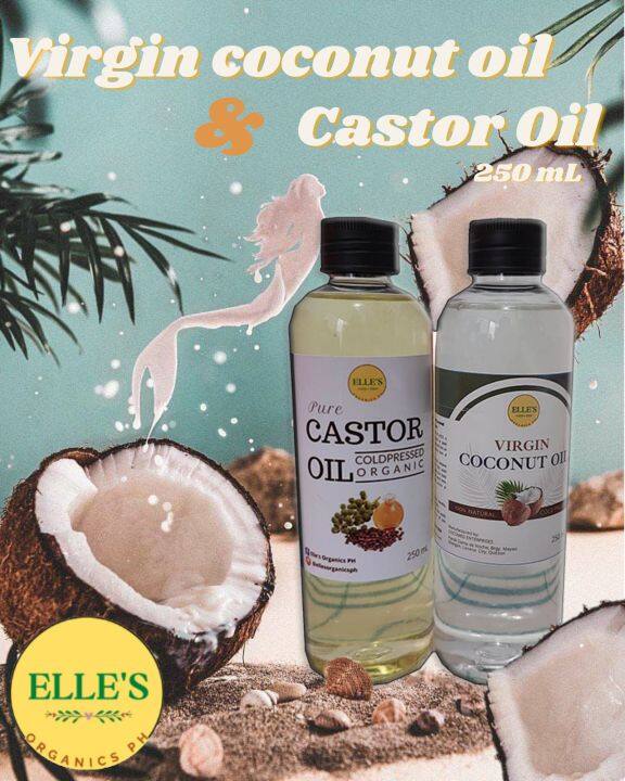 Virgin coconut oil & Castor Oil | Lazada PH