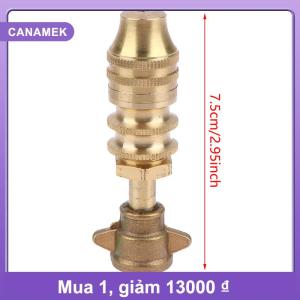 【CANAMEK】 Nông nghiệp Đồng thau Vòi phun tên lửa Tia thẳng + Phun sương Vòi phun điều chỉnh được Máy phun điện Phun áp lực cao