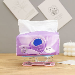 [Eqrbtl] Creative Spring Holder Tissue Box Automatic Lift Spring Loaded Tissue Box Tissue Spring Bracket Car Tissue Box Spring Holder