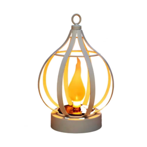 PYA94 Solar Powered Solar Lamp Metal Waterproof Flame Lamp Atmosphere Atmospheric Lantern Outdoor