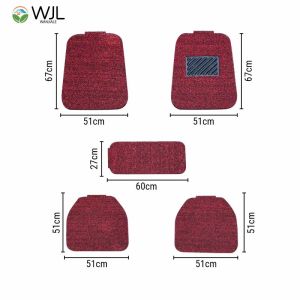 WANJIALE Karpet Mobil PVC Mie Bihun 2 Warna Universal dengan Ketebalan 16mm - Karpet Mobil Universal Bisa Diaplikasikan ke Semua