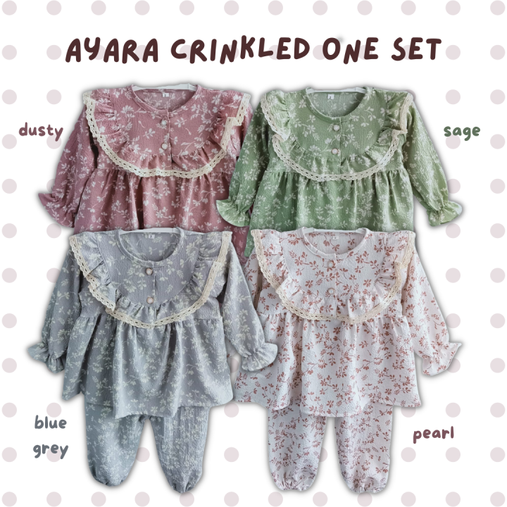 Setelan/ set anak perempuan brand triple Z collection size 2-3th, Bayi &  Anak, Baju Anak Perempuan, 1 hingga 3 tahun di Carousell