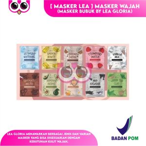 [ MASKER LEA ] MASKER WAJAH / MASKER BUBUK BY LEA GLORIA / MASKER BUBUK 20 GR / MASKER LEA ORIGINAL