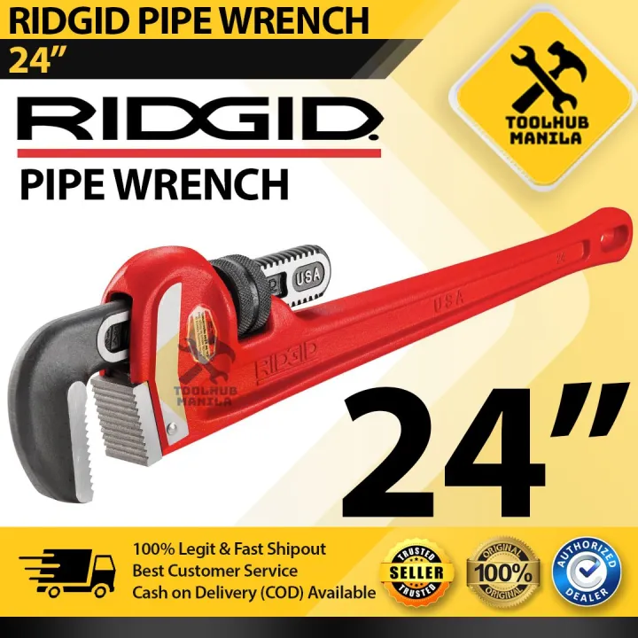 (100% ORIGINAL) Ridgid Pipe Wrench 24