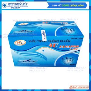 Combo 10 cái khẩu trang y tế 4 lớp Famapro kháng khuẩn chống bụi tia UV mềm mịn không gây dị ứng (Tiêu chuẩn CE FDA)