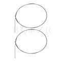 #14 Piano Music Wire 3.28ft 0.825mm Dia for Broken Strings Repair Set of 2. 
