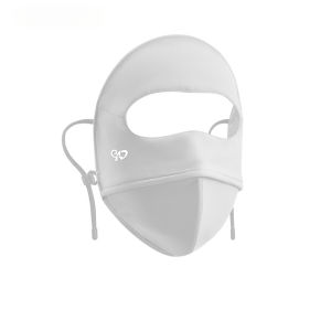 Summer full-face sunscreen mask for women UV protection beauty face mask suitable for driving and cycling sunshade ice silk sunscreen mask
