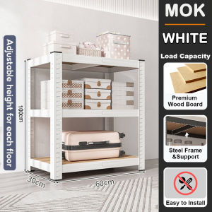 Rack Steel Storage Shelves Metal rack 6 Layers Adjustable Boltless organizer rack shelf Stainless rack storage Angle Rack Metal Shelf