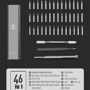 46/43/32 in 1 Magnetic Precision Screwdriver Set / Magnetic Screwdriver / Magnetic Screwdriver Kit / Precision Hexagonal Socket Tool /Precision Screwdriver Set