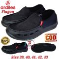 SEPATU SLIP ON ARDILES FLAGON / SEPATU ARDILES PRIA KARUNG - Abu-abu, 42. 