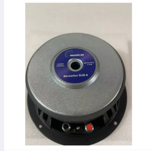 MUSICER Berserker SUB-6 350W 6 Inch Professional Sub Bass Speaker(Aluminum Basin Stand)