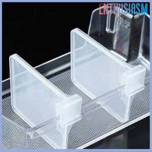 【Enthusiasm】🌟🌟【Hot Sale】🎈 10 Pcs Refrigerator Partition Board Storage Retractable Plastic Divider Adjustable Partition Splint Kitchen Bottle Can Organizer