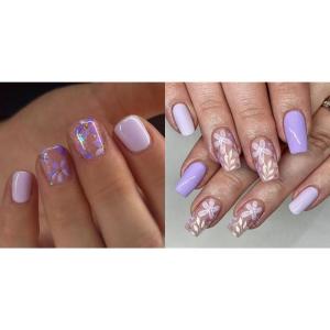 เคล็ดลับเล็บสี่เหลี่ยมกาวเล็บดอกไม้ปลอมบนอุปกรณ์ตกแต่งเล็บกดเล็บบนเล็บเทียมปลอมเล็บสำหรับผู้หญิงและเด็กผู้หญิง