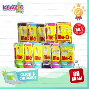 Meo Pouch 80 Gram Adult/Kitten All Varian - Makanan Basah Kucing Sachet