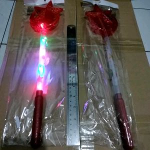 Mainan Anak 24Pcs Stick Led Karakter Bulan Bintang