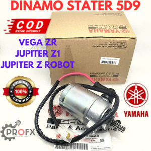 DINAMO STATER VEGA ZR JUPITER Z NEW ROBOT YAMAHA 5D9 KUALITAS ORIGINAL ASLI YGP KICK STAR