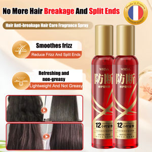 Hair Breakage Prevention Fragrance Spray Hair Breakage Spray Fragrance Hair Mist Leave In Conditioner Nourishing Oil Mist Smooth Frizz Free Hair Leave In Conditioning Treatment Light Scent Damage Repair Formula Natural Essential Oils