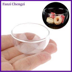 Fanzi 1/12 dollhouse Miniature อุปกรณ์เสริมแก้ว soup PLATE simulation dish Toy