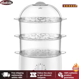 [VTO] Electric Egg Cooker with Auto Shut Off Egg Boiler Egg Steamer for Home Kitchen