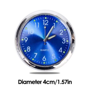 Mini Watch Car Quartz Clock Mini Electronic Clock Waterproof Bicycle Motorcycle Watch Auto Car Clock Dashboard Clock in Car