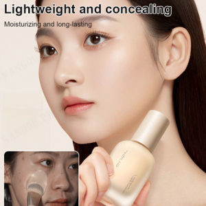 JS JOCO Liquid Foundation Dewy Cream Finish Hydrating Makeup Natural Glow Flawless Skin Long Lasting Coverage