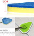 TSTT Multi-Purpose Cleaning Scrub Brush Telescopic Bathtub Cleaner Window Cleaner For Clean Bathroom Kitchen Brush Tile Brush Sponge Brush Floor Brush  Cleaning Tools Set. 