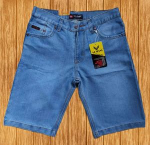 celana pendek jeans pria sobek sobek