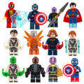 Bộ 12 Nhân Vật Mô Hình minifigures được chọn mẫu, Đồ Chơi Lắp Ráp Xếp Hình 3D mini Biệt Đội Siêu Anh Hùng, Njnja Go Nhân Vật Hoạt Hình Siêu Dễ Thương - Đồ  Chơi Sưu Tầm. 