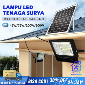 Lampu solar panel tahan 24 jam Lampu Taman outdoor 45w/75w/200w/500w lampu jalan led super terang