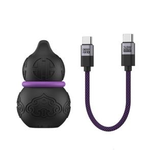 AntiScratch Phone Wire Holder Detachable Lanyard Keychains Clip For Most USB Cables