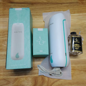 Máy phun sương tự động khử mùi Skald Ylang Máy xông tinh dầu mini Máy cấp ẩm không khí sạc USB tiện lợi tặng lọ tinh dầu