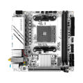 JGINYUE AMD B550 ITX Motherboard supports Ryzen R5 4000/5000 series processors DDR4 RAM Desktop PC PCI-E 4.0 B550i GAMING. 