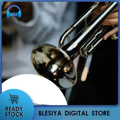 Blesiya ทรอมโบนทรอมโบนสำหรับผู้เล่นมือใหม่อุปกรณ์ฝึกสำหรับฝึกปฏิบัติแบบพกพาเพื่อการเรียนรู้ที่แข็งแรง