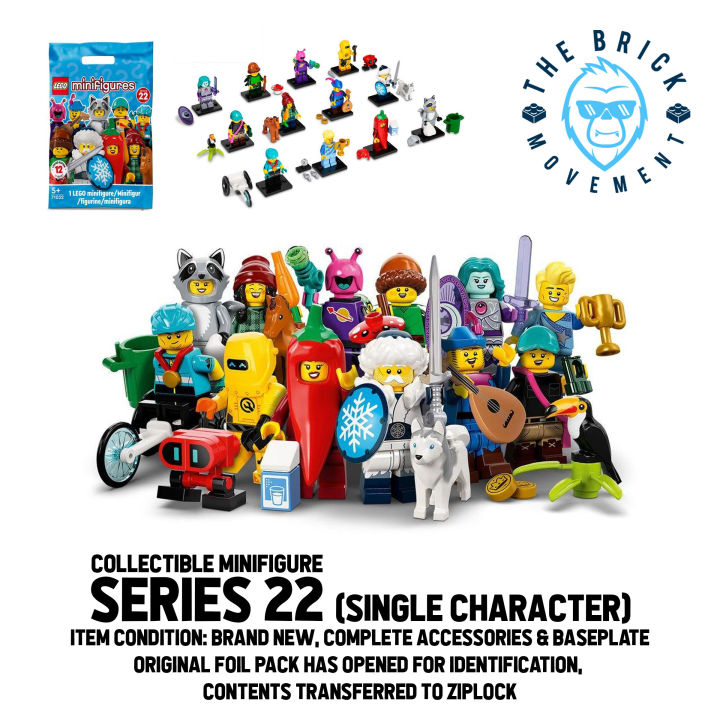 LEGO® Collectible Minifigure Series 22: Single Character Minifigure ...