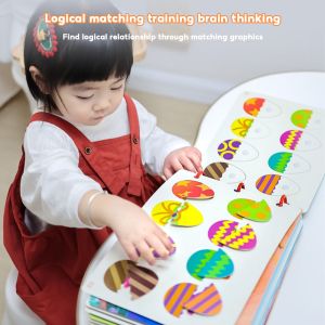 Quiet Book busy bookbuku edukasi anak aktivitas anak Montessori