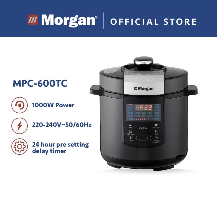 MPC600TC ELECTRIC PRESSURE COOKER 6L Lazada