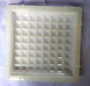 Ramp Square Park Grid Non Slip Plastic Bricks Pavers reusable Mould 1000X Size 20x20x3cm Cheap super Quality