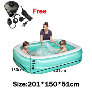 Bestway Inflatable Swimming Pool for kids Family Size Inflatable And Thickened Outdoor swimming Pool