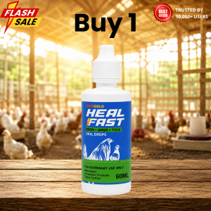 [BEST PRICE] HEAL FAST 60ML Poultry Oral Drops for Chicken Gamefowl Respiratory Care Sipon One Eye Cold Mucus