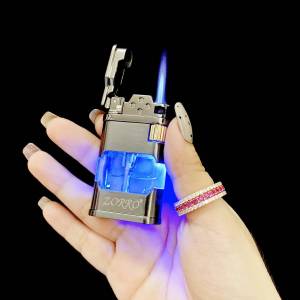 Bật lửa gas khò lộ thiên 1 tia chống gió cực mạnh (nhiều màu) - BATLUACHAT