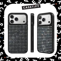 CASETiFY Teddy Bear Plaid Pattern Shockproof with Magsafe for