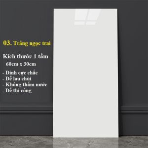 Bộ 15 Tấm Xốp Dán Tường 3D PVC Giả Đá 60x30cm Keo Sẵn Dày 25mm Cao Cấp Cho Tường Nhà Sang trọng Đẳng Cấp